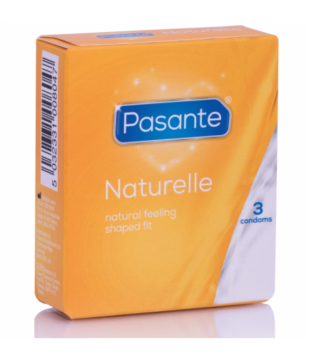 Pasante - Condom Gama Naturelle 3 Unidades