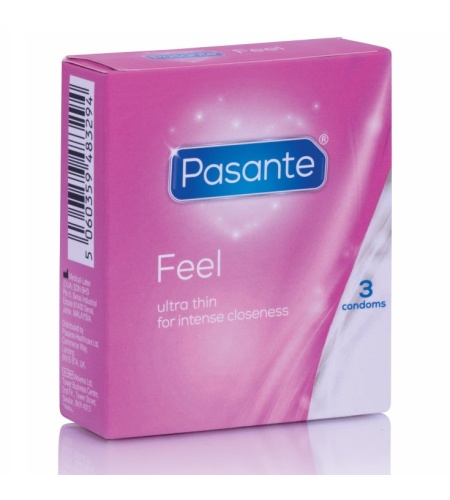 Pasante - Preservativos Sensitive Ultrafino 3 Unidades