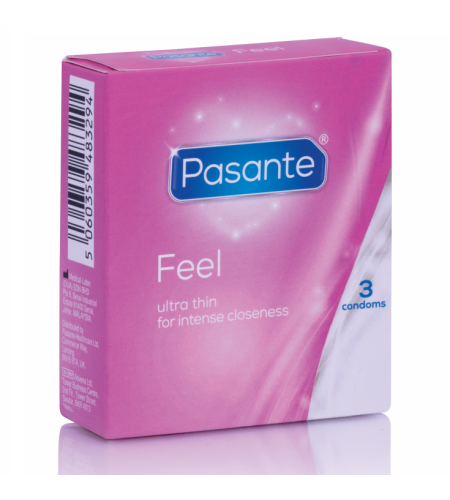 Pasante - Preservativos Sensitive Ultrafino 3 Unidades
