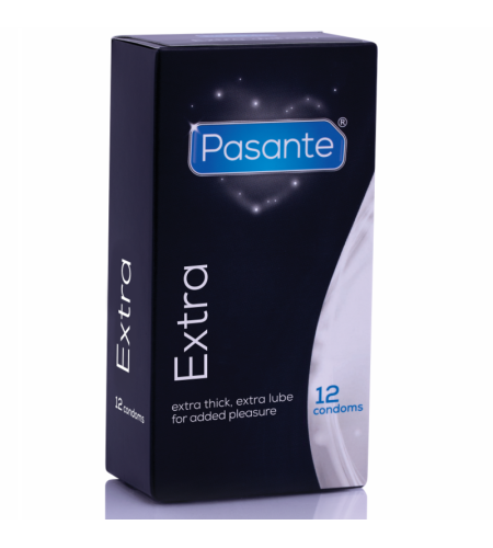 Pasante - Extra Preservativo Extra Gruesos 12 Unidades