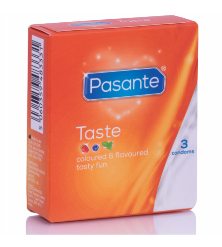 Pasante - Preservativos Sabores 3 Unidades