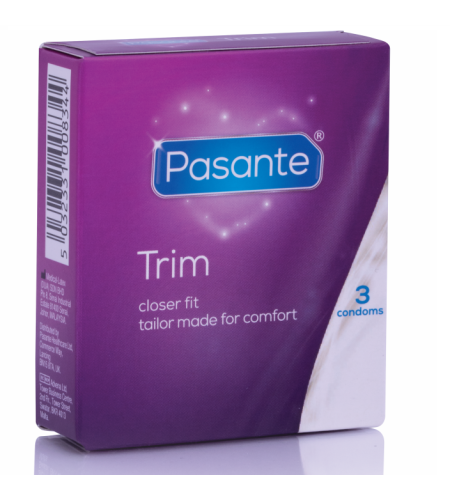Pasante - Preservativos Trim Ms Delgado 3 Unidades