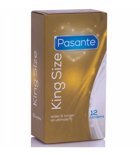 Pasante - Preservativos King Más Largos Y Anchos 12 Unidades