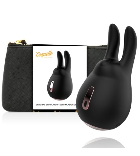 COQUETTE Estimulador Clitoriano NEGRO / GOLD
