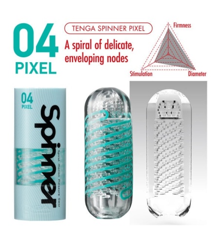 Tenga Masturbador Spinner Pixel