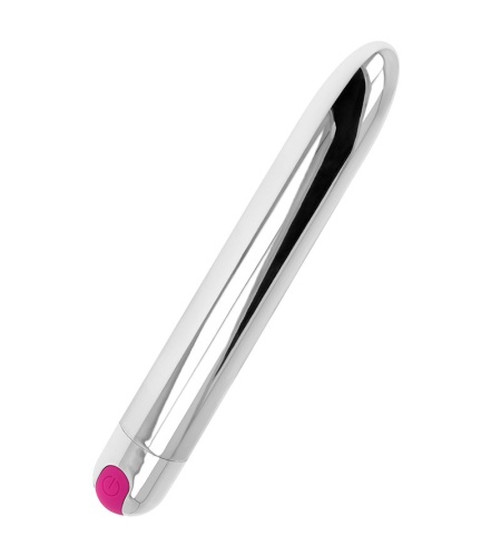 Vibrador Silver Recargable 18 cm