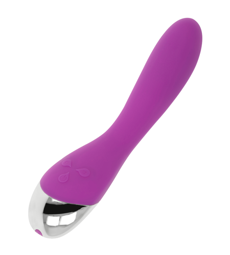 OHMAMA VIBRADOR 6 MODOS Y 6 VELOCIDADES LILA 20.5 CM