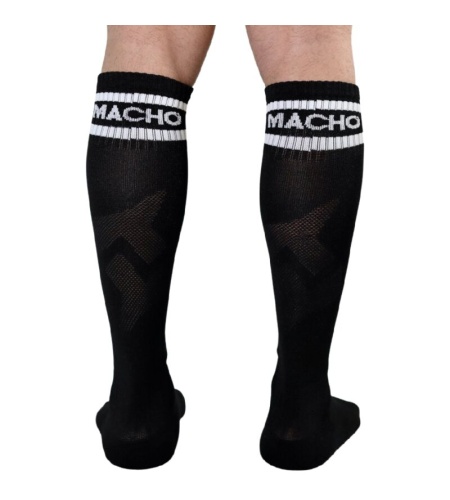  Calcetines Largos Talla Unica Negro detalle 3
