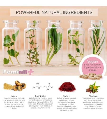 Feminil + – Complemento Natural para la Libido Femenina