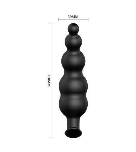 Plug Anal de Bolas 11.8 cm