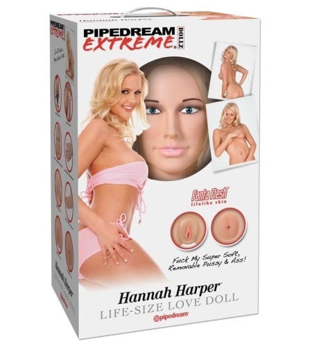Muñeca Hinchable Hannah Harper Extreme Dollz