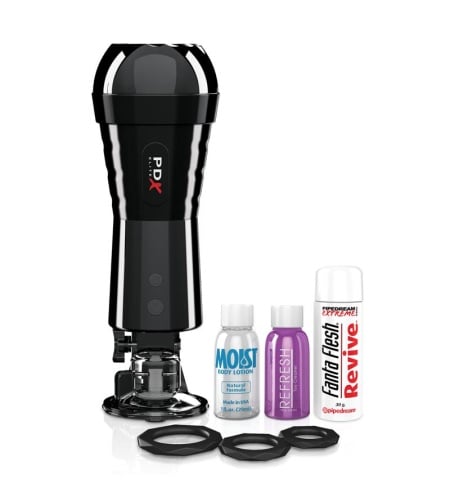 PDX Cock Compressor: Masturbador Compresor con Tecnología Airbag y Vibración