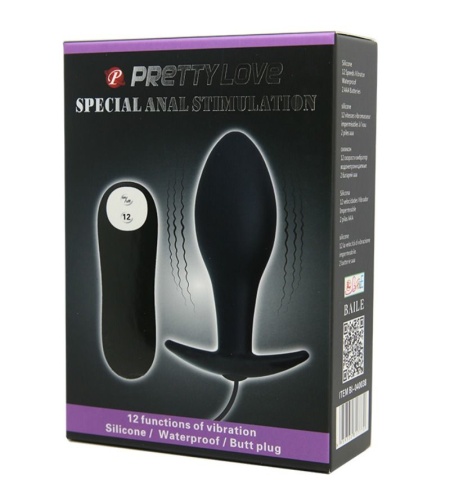 Plug Vibrador 8.5 cm x 3.1cm