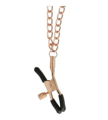 Collar con Pinzas para Pezones: Un juego bondage irresistible
