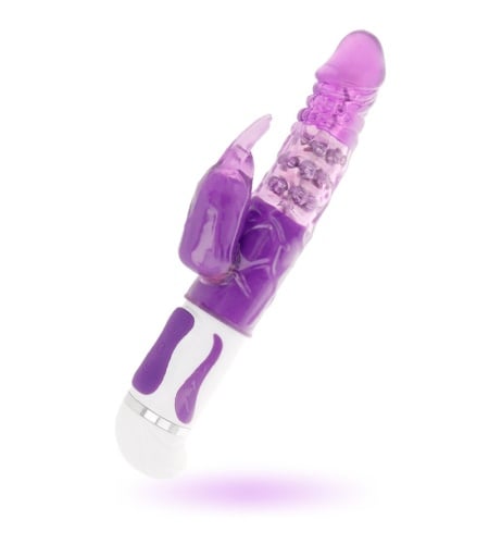 Rabbit Vibrador con Perlas Rotatorias