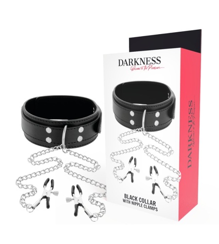 Collar BDSM con Pinzas