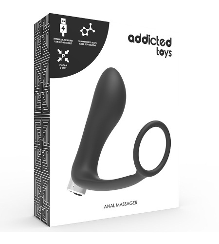 Estimulador de Próstata con Anillo de Pene