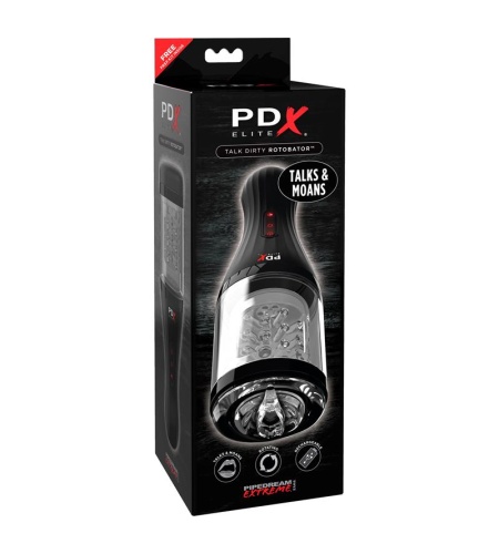 PDX Talk Dirty Rotobator: Placer Rotatorio con Sonido Erótico