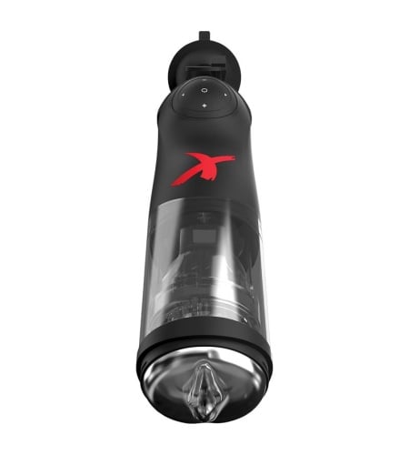 PDX Elite: Masturbador con Empuje Automático y Rotación