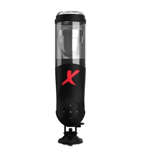 PDX Elite: Masturbador con Empuje Automático y Rotación