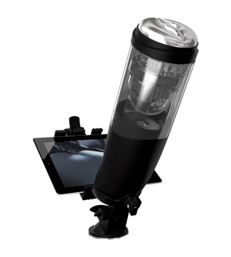 PDX Elite: Masturbador con Empuje Automático y Rotación