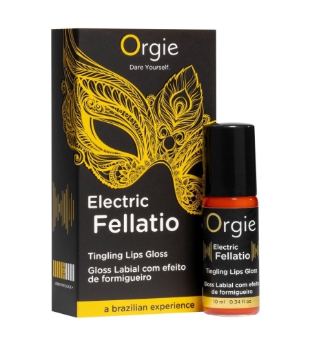 Orgie Electric Fellatio Gel Labial con Vibración 10 ml