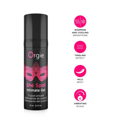 Orgie She Spot – Crema estimulante para el punto G