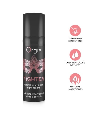Orgie Tighten Gel – Crema vaginal astringente y natural