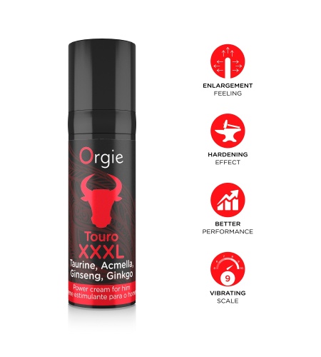 Orgie Touro Crema de Erección Potente