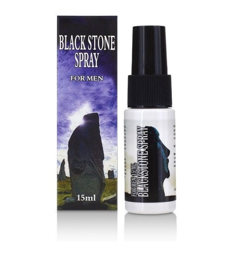 Black Stone Spray: Spray para Entumecer el Pene y Prolongar el Placer Masculino