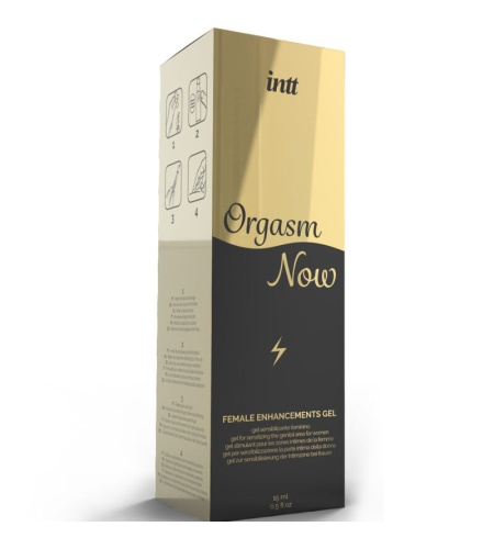 Orgasm Now – Gel Estimulante Vaginal con Vibrador para Clímax Más Intensos