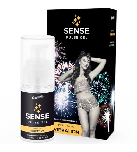 Gel Vibratorio de Fresa Coquette Chic Desire