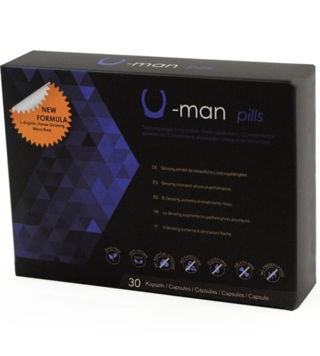 U-Man – Cápsulas Naturales para el Aumento del Pene