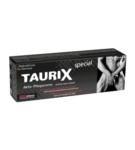 Crema Taurix: Crema Vigorizante con Taurina para una Erección Firme y Natural