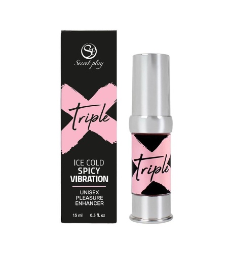 Gel Estimulante Unisex Triple X – SecretPlay 15 ml