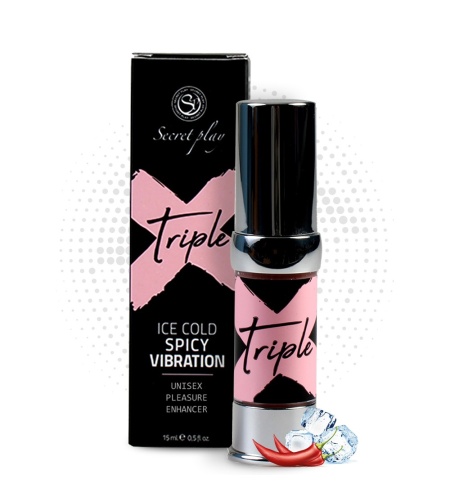 Gel Estimulante Unisex Triple X – SecretPlay 15 ml