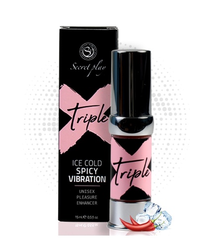 Gel Estimulante Unisex Triple X – SecretPlay 15 ml