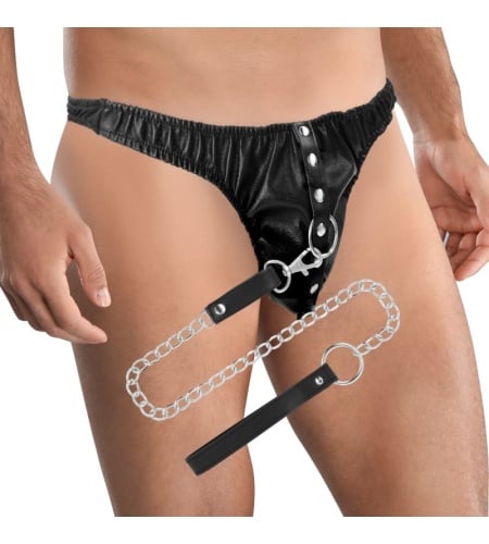 Tanga de Sumisión con Cadena