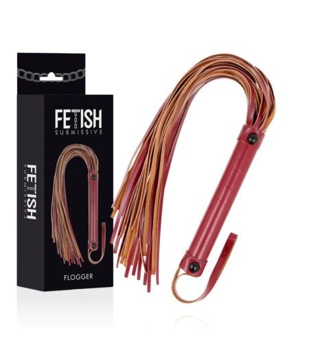 Flogger BDSM de Cuero Vegano 
