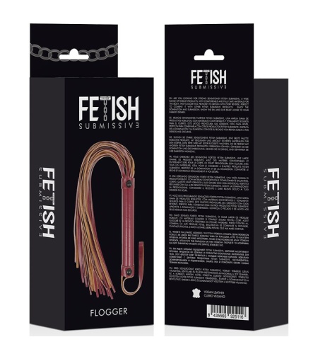 Flogger BDSM de Cuero Vegano 