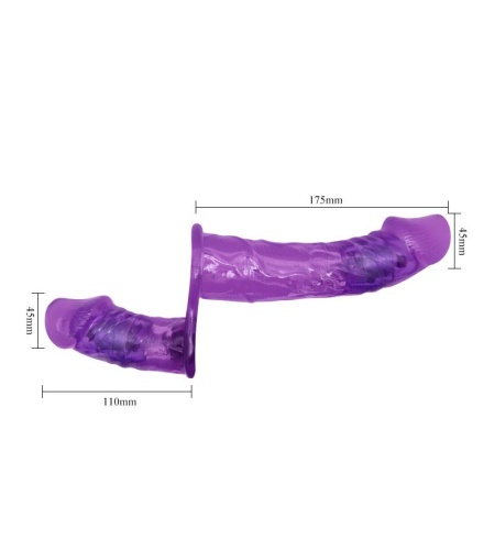 Arnés con Dildo Doble y Vibración