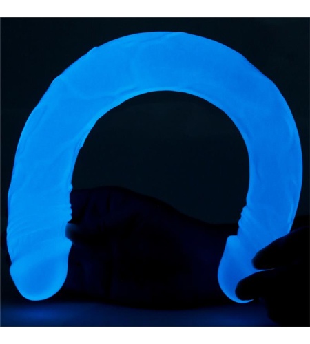 Dildo Doble Fluorescente 37cm