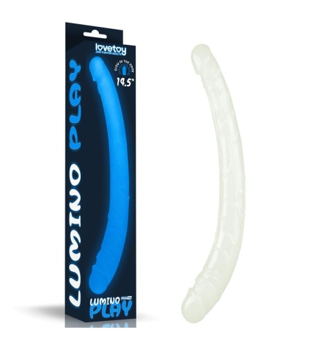 Dildo Doble Fluorescente 37cm
