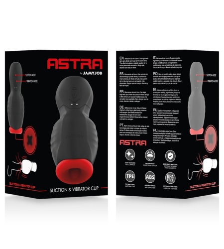 ASTRA: Succionador Masculino con Vibración y Estimulación Total