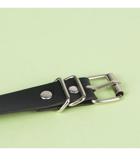 Cinturon De Cuero con Cadenas