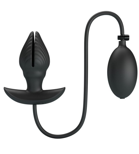 Plug Anal Inflable Expansivo con Vibración