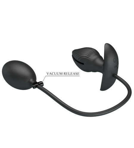 Plug Anal Inflable Expansivo con Vibración