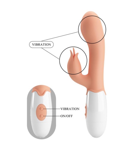 Vibrador Con Lengua Estimuladora