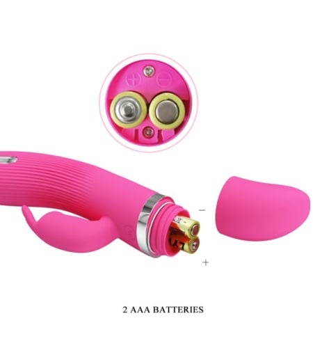 Vibrador Rabbit con Electroestimulación
