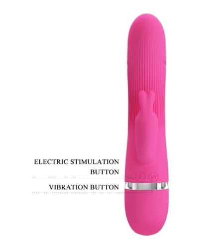Vibrador Rabbit con Electroestimulación